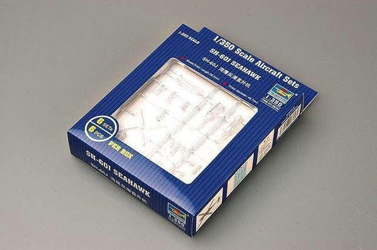 1/350 USN SH60J Seahawk Helicopter Set for Warships (6/Bx) Model Kit