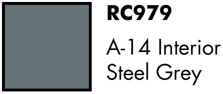 AK Interactive Real Colors A-14 Interior Steel Grey 17 ml.
