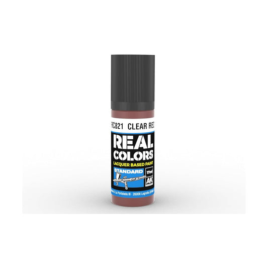 AK Interactive Real Colors Clear Red 17 ml.