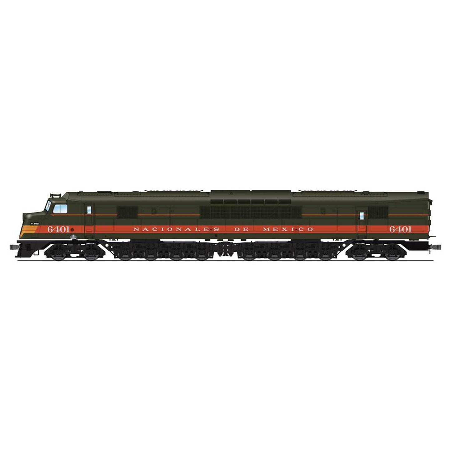 HO Centipede w/DCC & Sound, NdeM/Dark Green #6401