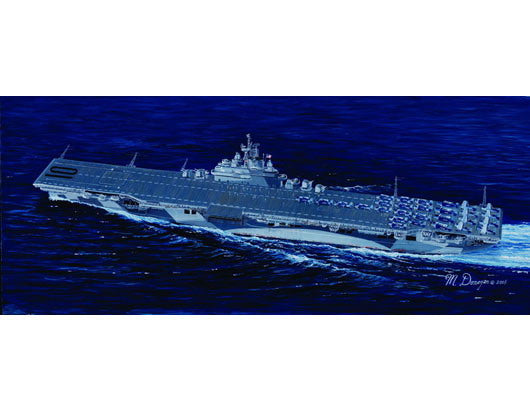 1/700 USS Yorktown CV10 Aircraft Carrier
