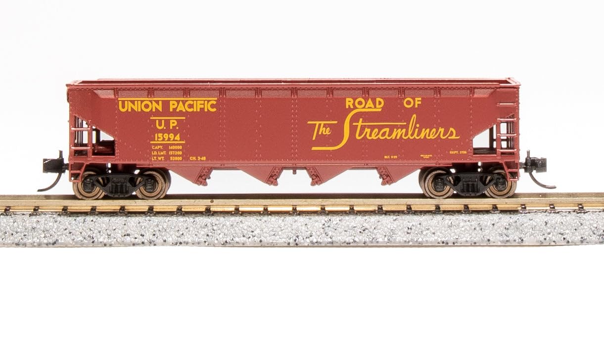 Broadway Limited 7438 ARA 70-Ton Quad Hopper, UP, 4-Pack, N (Fantasy Paint Scheme)