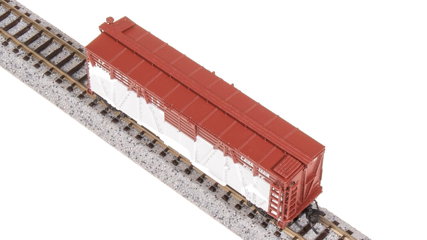 Broadway Limited 8460 40' Wood Stock Car, CP 273190, Mule Sounds, N Scale