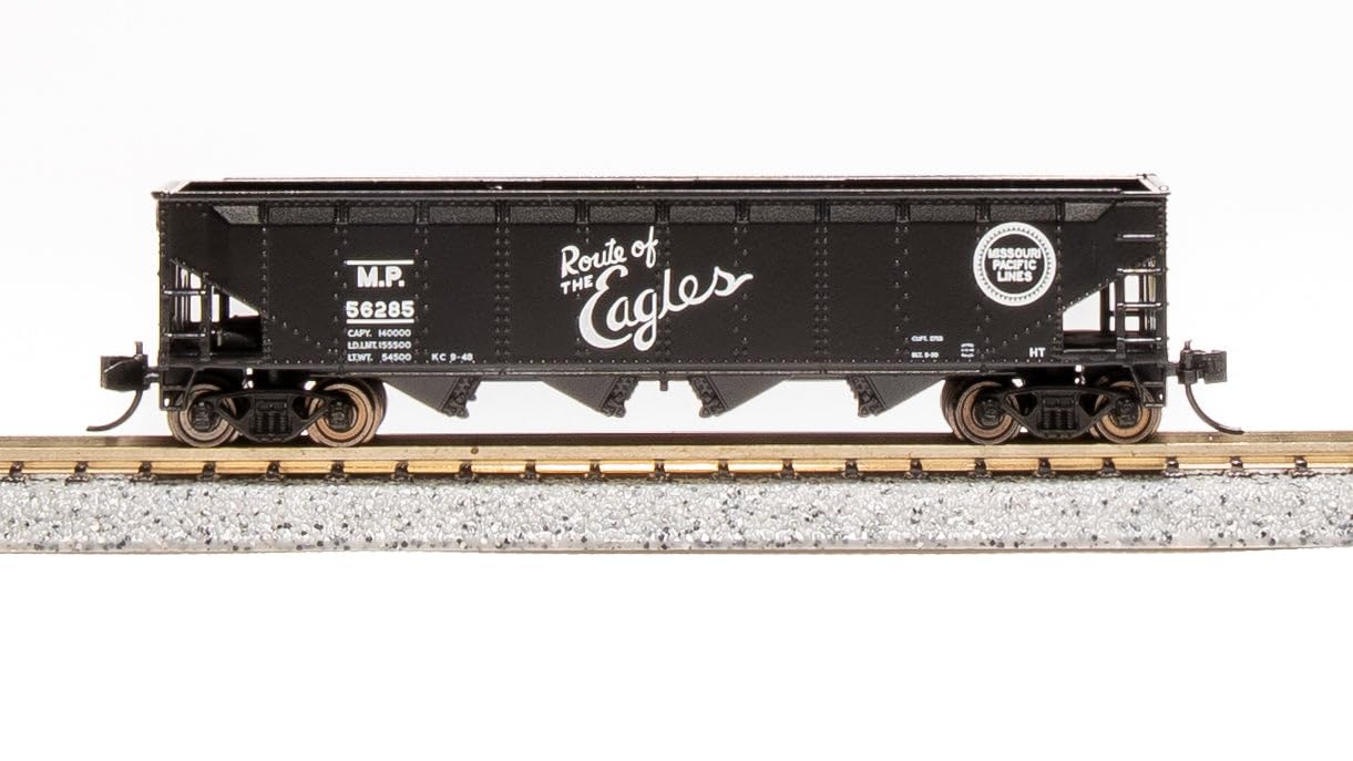 Broadway Limited 7430 ARA 70-Ton Quad Hopper, MP, Route of The Eagles, 4-Pack, N