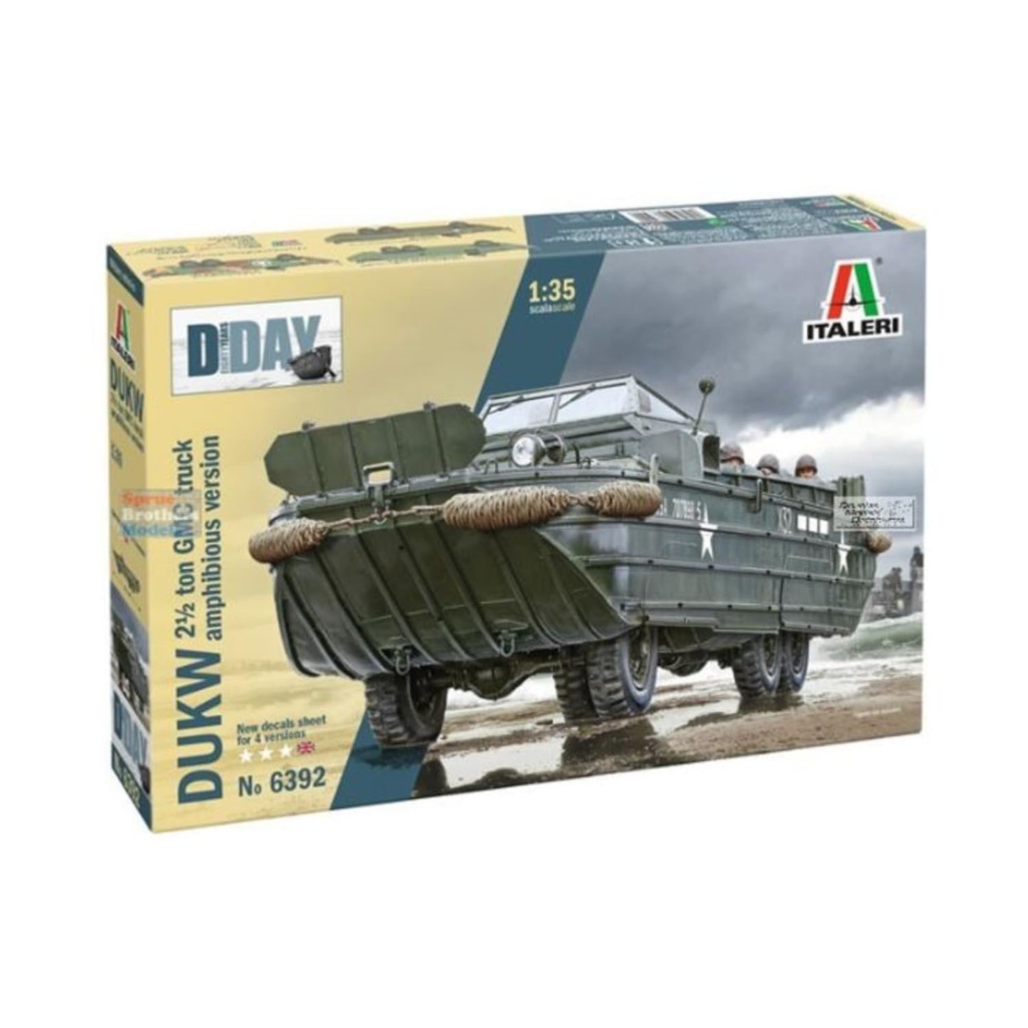 DUKW US Amphibious Cargo Truck 1/35 Italeri