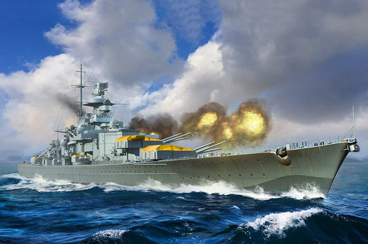 1/700 German Gneisenau Battleship Model Kit