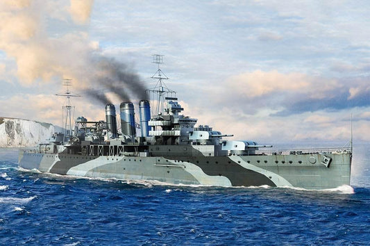 1/700 HMS Kent British Heavy Cruiser Model Kit