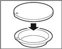 Paint Palette Basic Type (8) w/Lids (4)