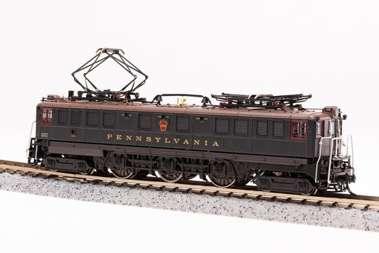 Broadway Limited 3952 PRR P5a Boxcab, 4766, 1930's Passenger Type, DGLE, Brown Roof, Gold Leaf Roman Lettering, Paragon4 Sound/DC/DCC, N