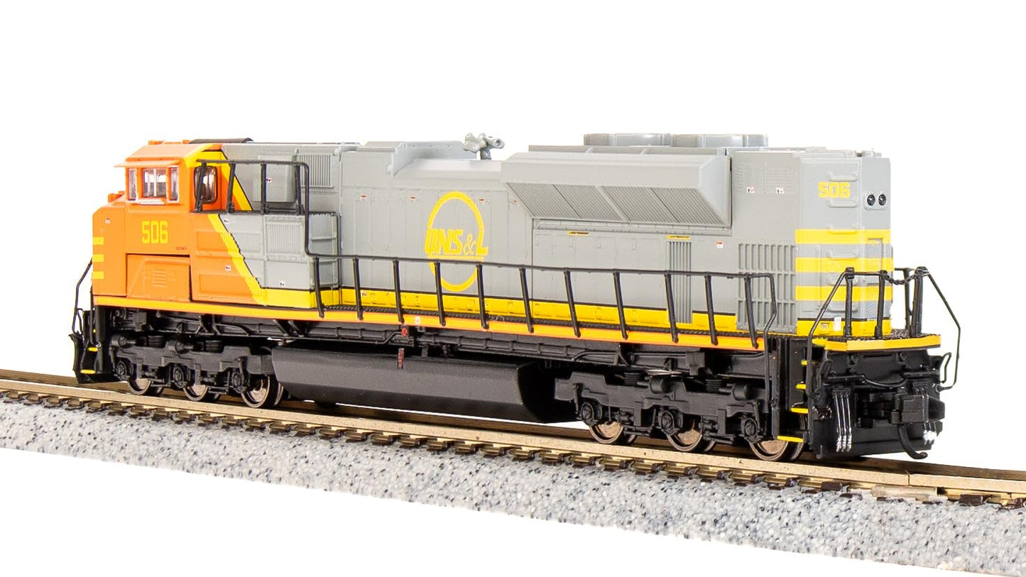 Broadway Limited 7039 EMD SD70ACe, QNS&L #506, Orange & Gray, Paragon4 Sound/DC/DCC, N