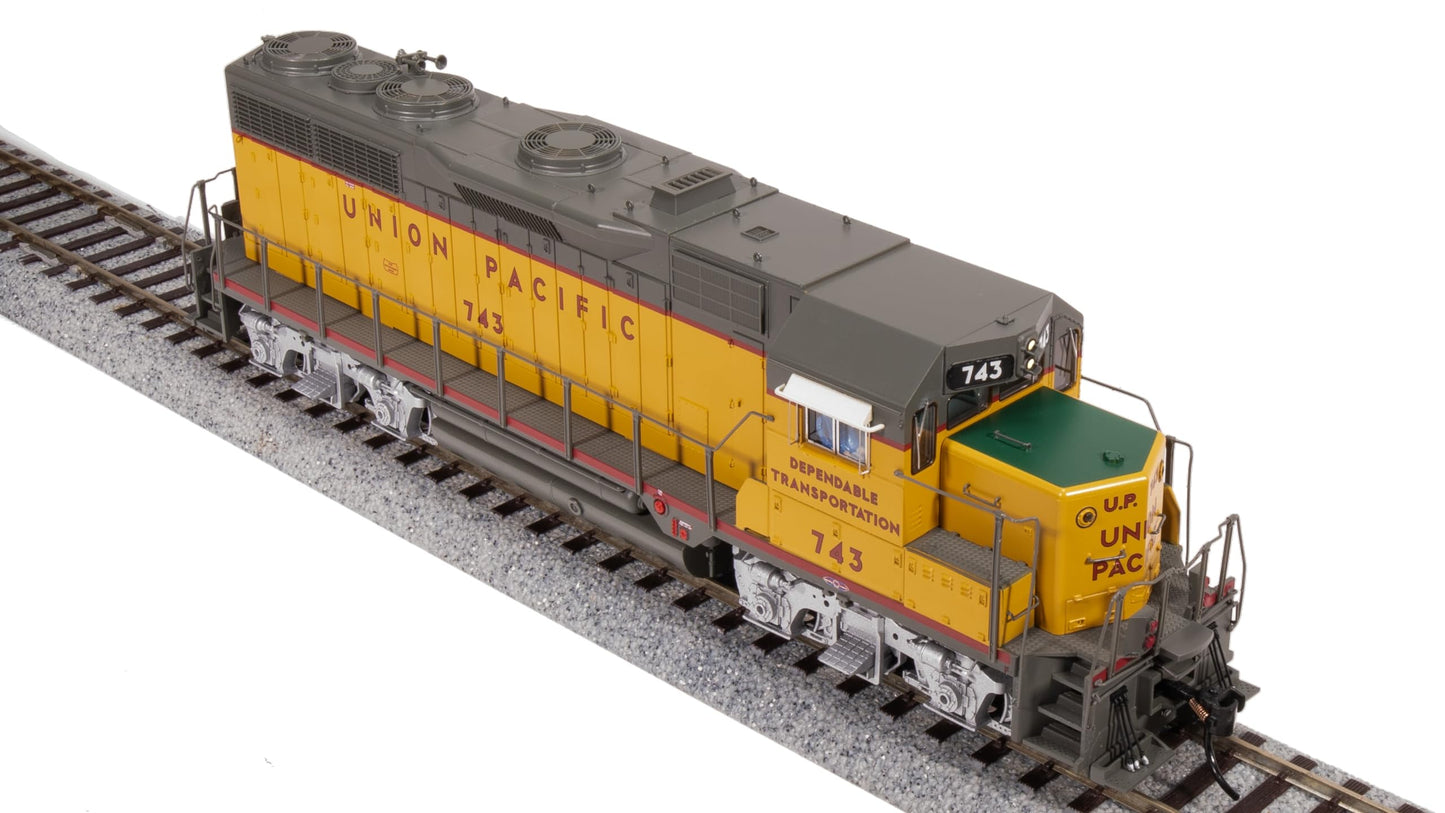 Broadway Limited 7548 EMD GP35, UP 743, "Dependable Transportation, Paragon4 Sound/DC/DCC, HO Scale