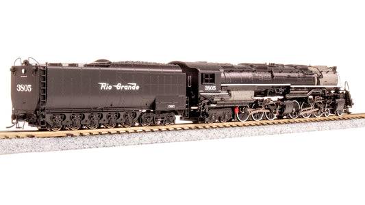 Broadway Limited 8658 D&RGW Challenger 4-6-6-4, #3805, Black & Graphite, Coal Tender, No-Sound/DCC-Ready, N Scale