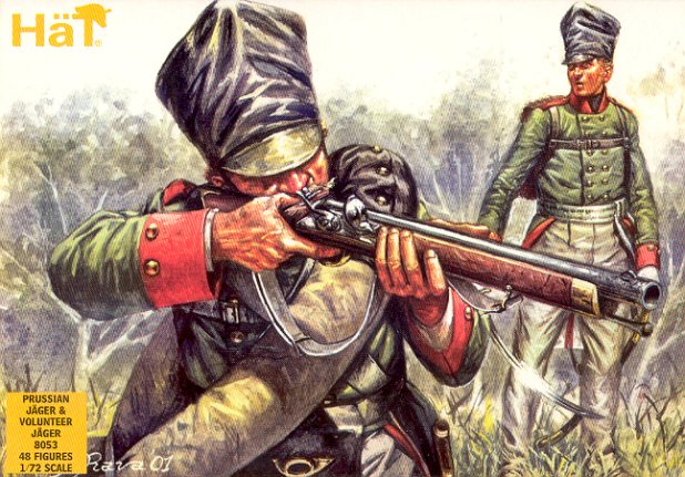 1/72 Prussian Jager & Volunteer (48)