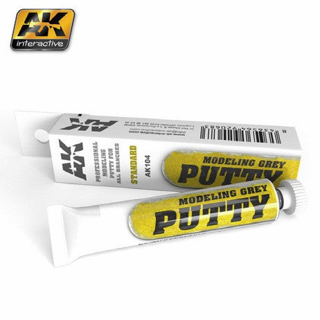 Grey Acrylic Modeling Standard Putty 20ml Tube