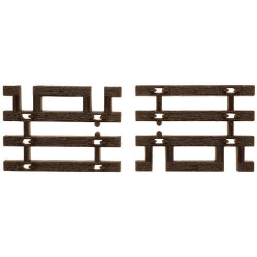 HO Wood End Tie Sections (12)