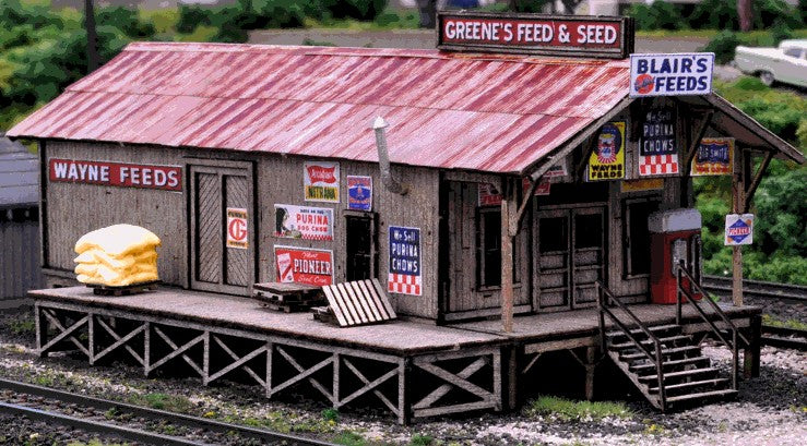HO Green's Feed & Seed Company Kit