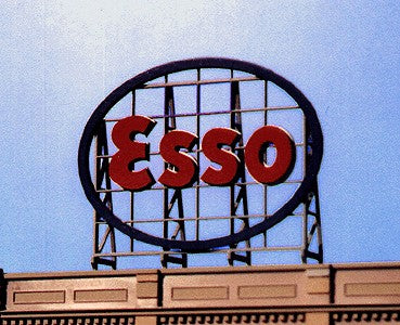 Esso Billboard Kit For HO, S, O Scale