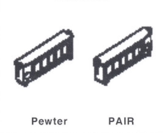 HO Number Boards Auxilliary Type EMD SW's (pr)