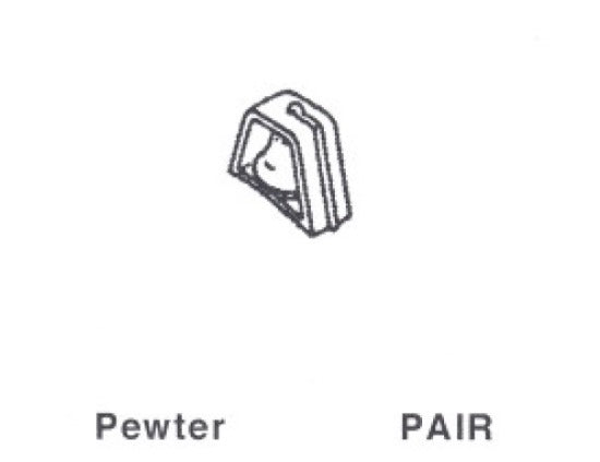 HO Bell Curved Base Fabricated Type Alco switches (pr)