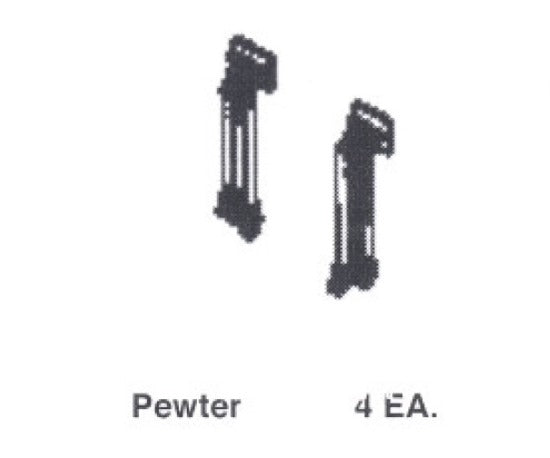 HO MU Hoses Approx. 36" Pre 1980 Locos 4 Hose Cluster (4)