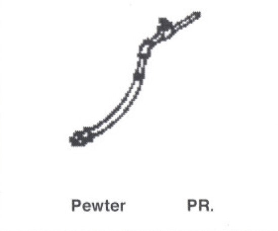 HO Airhose Loco Drop Elbow Style (pr)