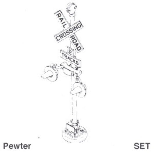HO Grade Crossing Signal Set
