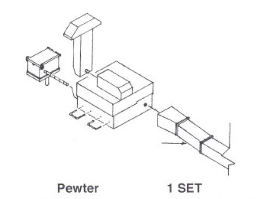 HO Switch Heater w/Blower, Propane Tank & Air Duct