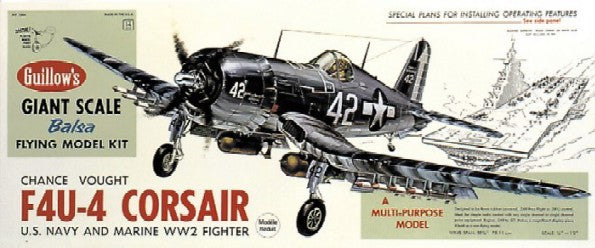 30-3/4" Wingspan F4U4 Kit