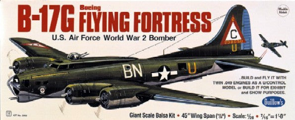 45-3/4" Wingspan B17G Kit