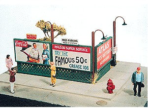 HO Sidewalk Lattice Billboards Set (4)