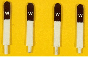 HO Custom Steam Whistle Sign Set (4)