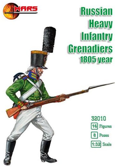 1/32 1805 Russian Heavy Infantry Grenadiers (16)