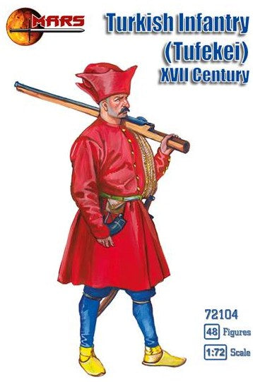 1/72 XVII Century Turkish Infantry (Tufekei) (48)