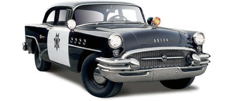 1/26 1955 Buick Century California Highway Patrol (Black)