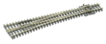 N Code 80 Large Left Hand Turnout (36" Radius)