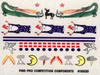 Fantasy Wizard, Dragon, etc Mini Decals (D)