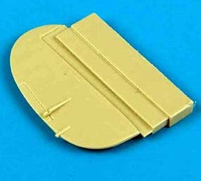 1/72 Spitfire Mk IX Standard Chord Rudder for ARX (D)