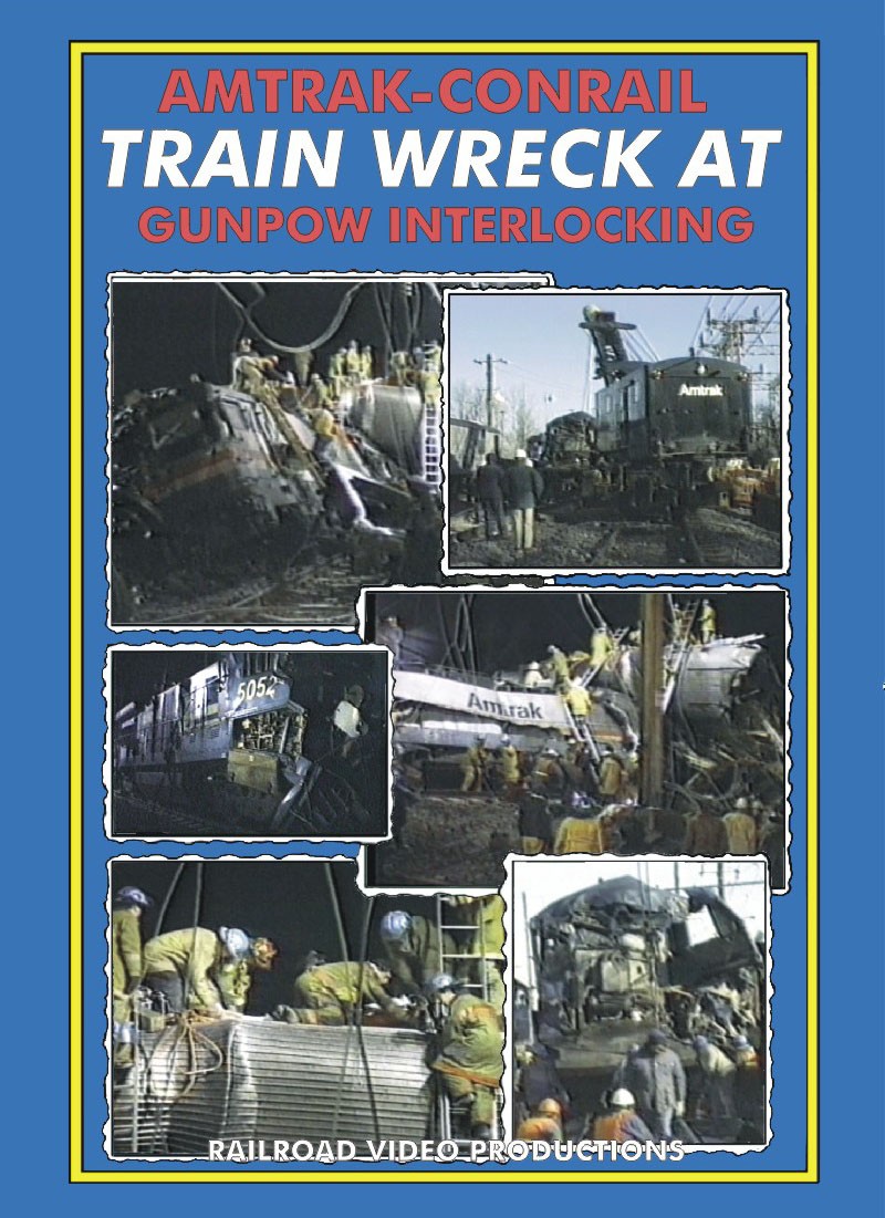 AMTRAK-CONRAIL TRAIN WRECK AT GUNPOW INTERLOCKING