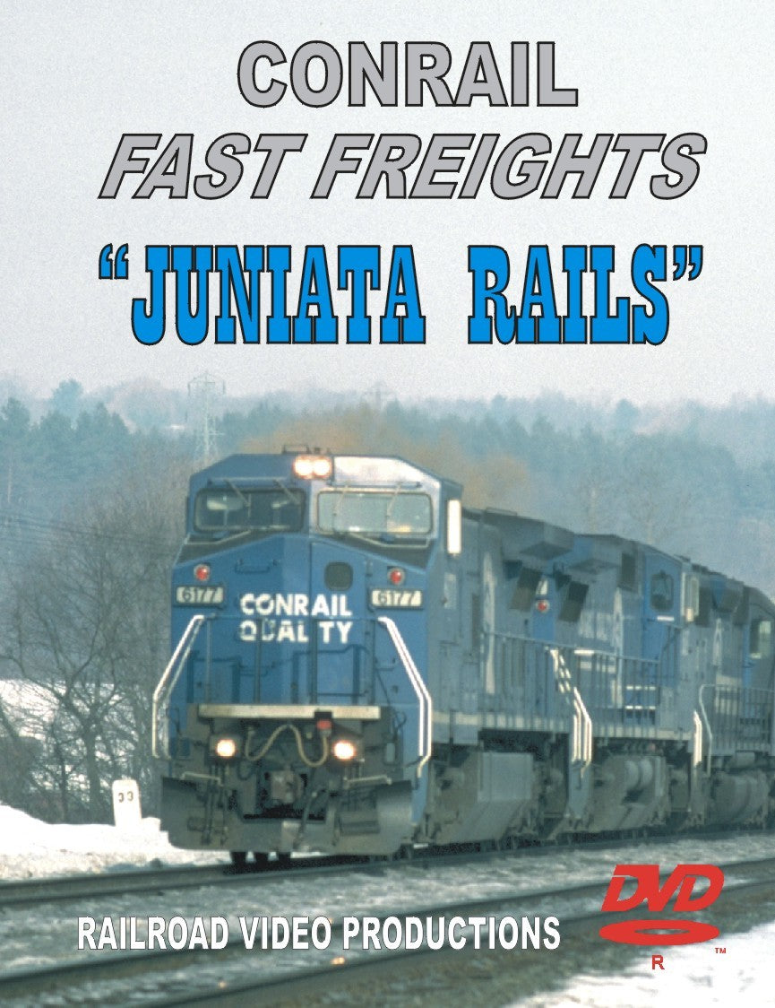 CONRAIL FAST FREIGHTS - JUANITA RAILS