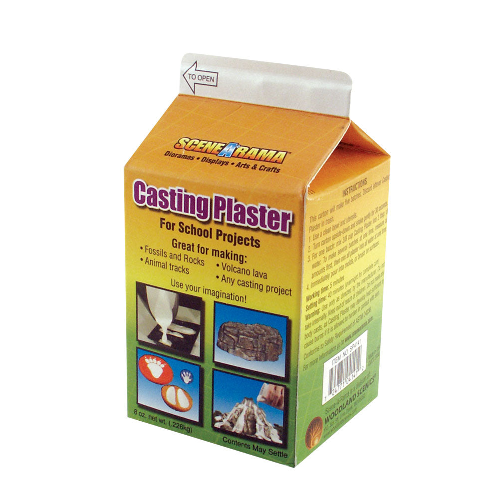 Scene-A-Rama Casting Plaster (8oz.)