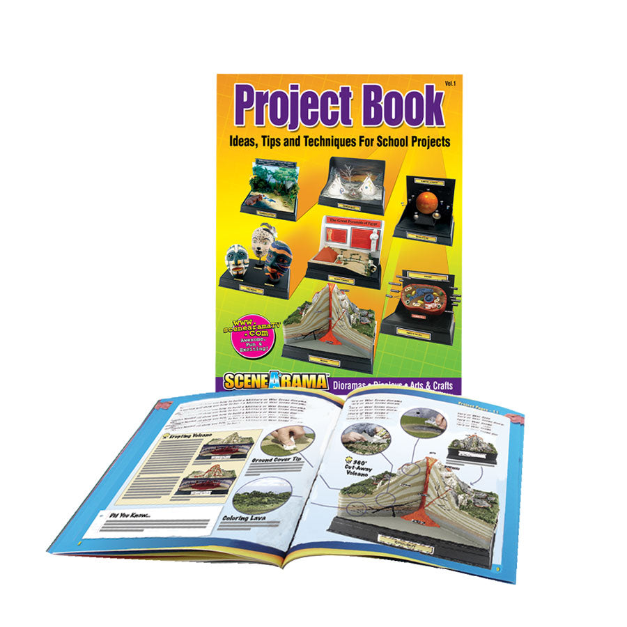 Scene-A-Rama Project Book Ideas Tips & Techniques for School Projects