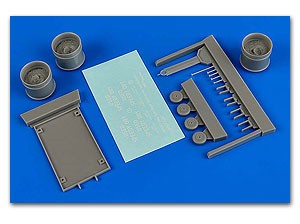 1/48 USN Utility Trailer Wagon w/Spill Absorbents (D)