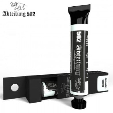 Weathering Oil Paint Light Grey 20ml Tube