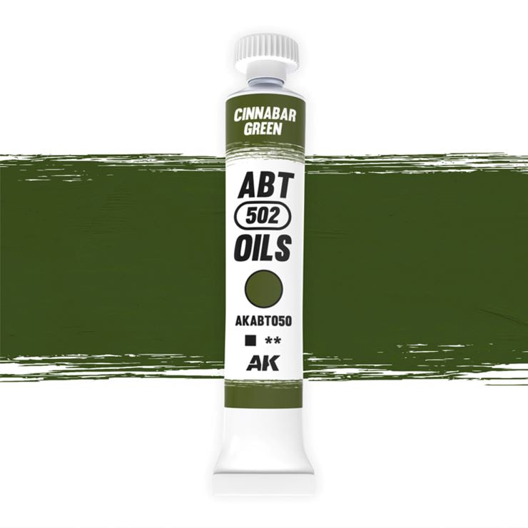 Weathering Oil Paint Olive Green 20ml Tube