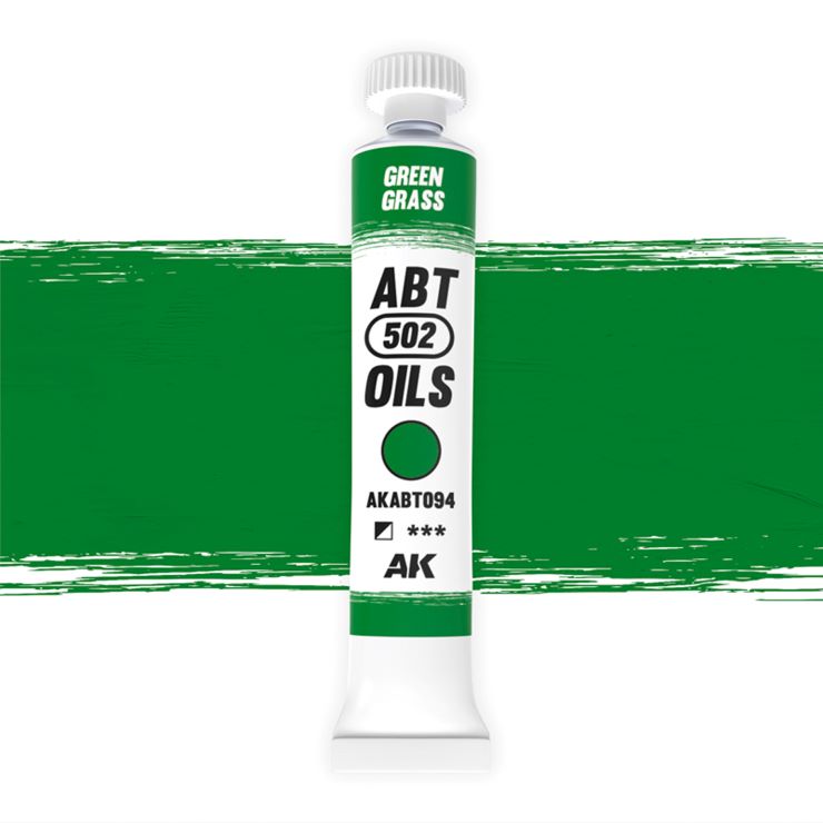 Weathering Oil Paint Green Grass 20ml Tube