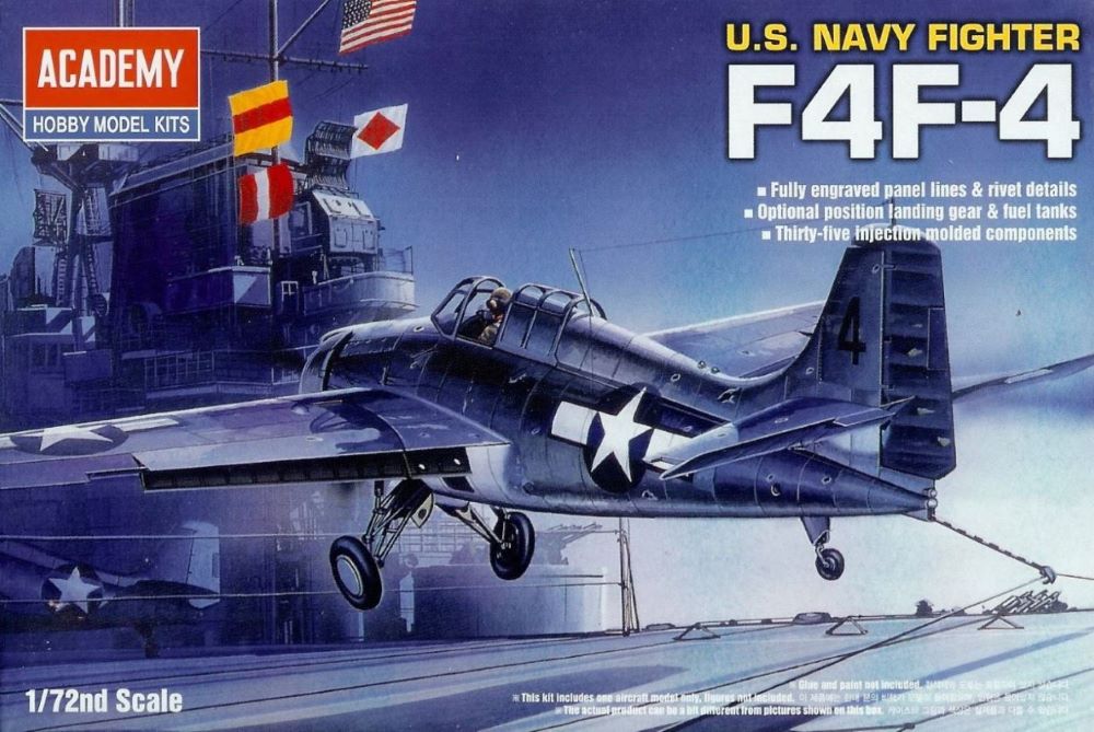 1/72 F4F4 Wildcat USN Fighter
