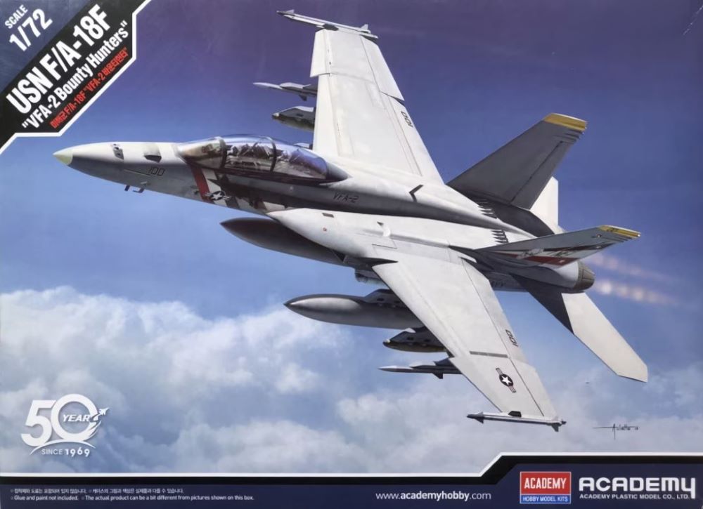 1/72 F/A18F VFA2 Bounty Hunters USN Fighter