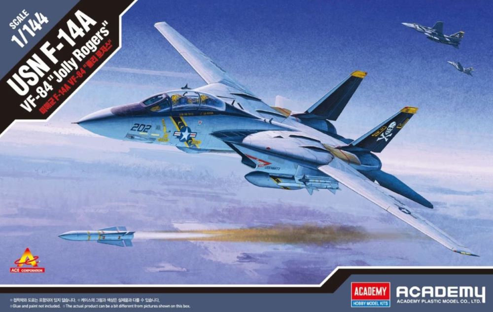 1/144 F14A VF84 Jolly Rogers USN Fighter
