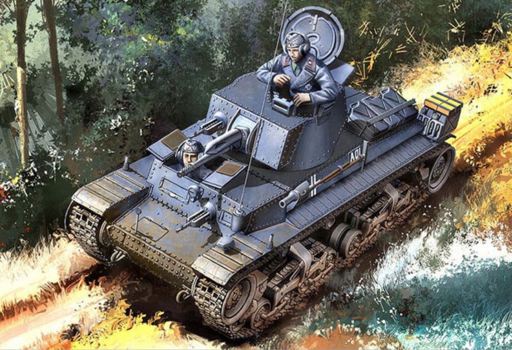 1/35 PzKpfw 35(t) German Light Tank