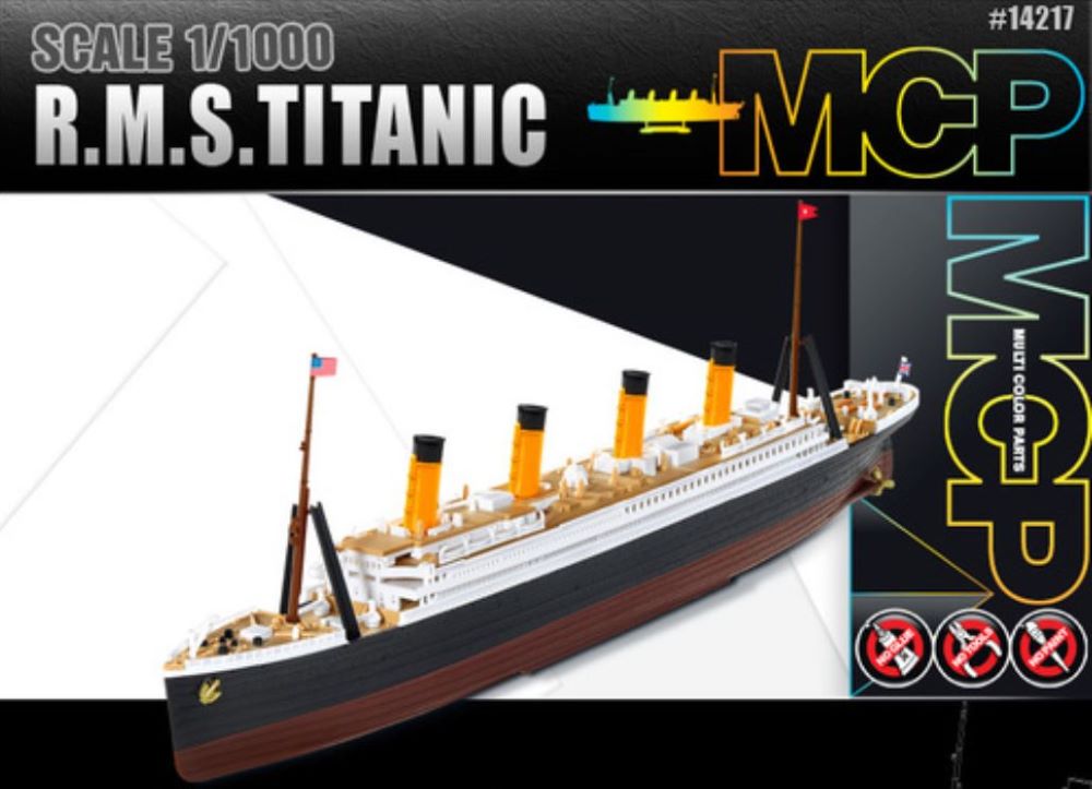 1/1000 RMS Titanic Ocean Liner (Snap)